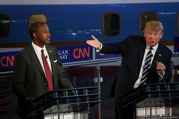 Ben Carson and Donald Trump