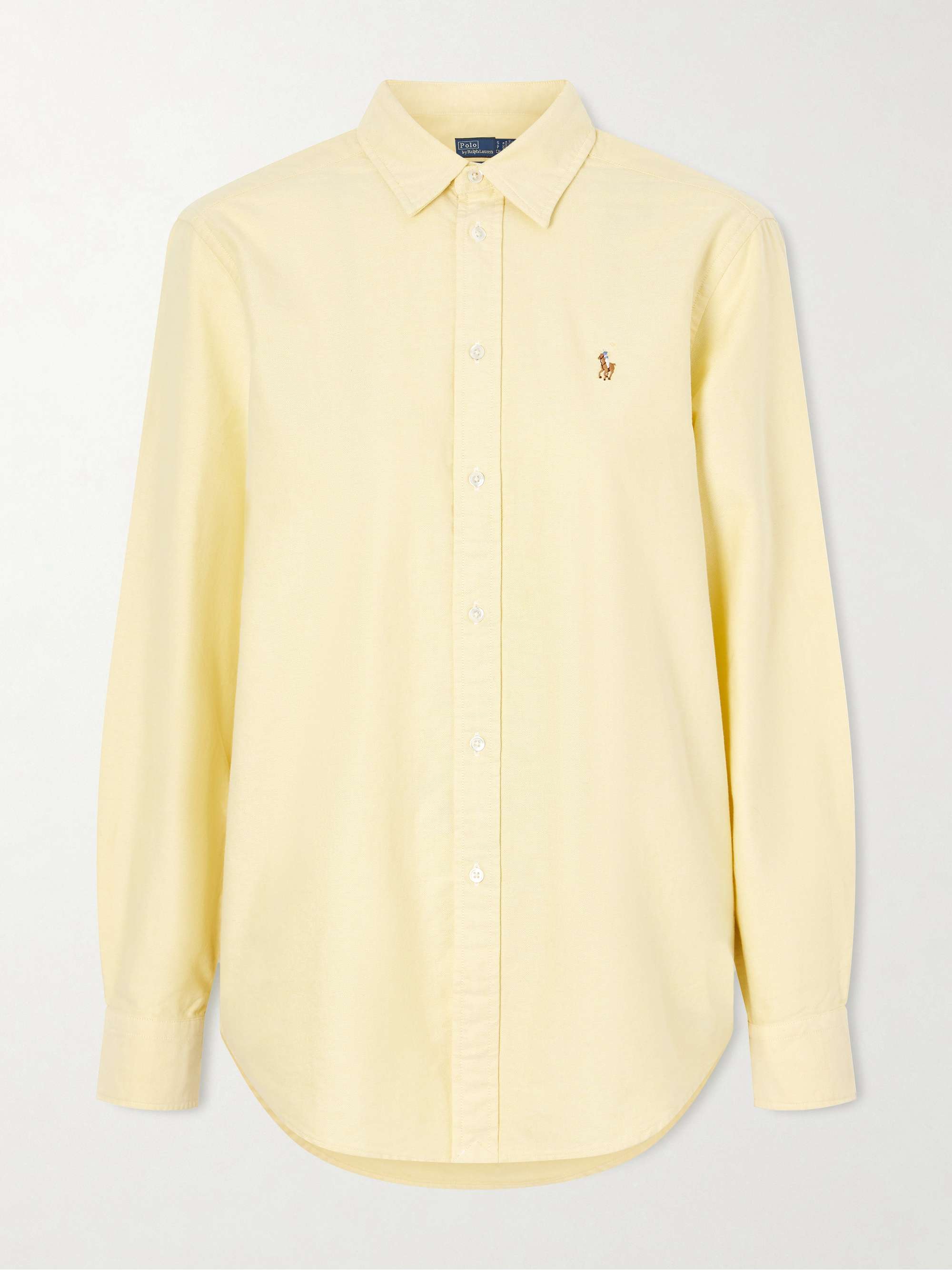 Embroidered Cotton Oxford Shirt
