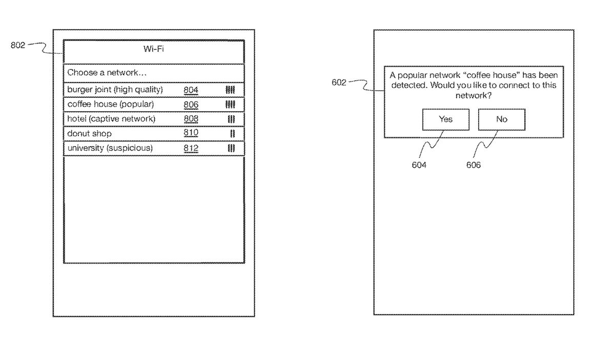 iPhone Wi-Fi patent