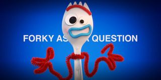 Forky asks a question