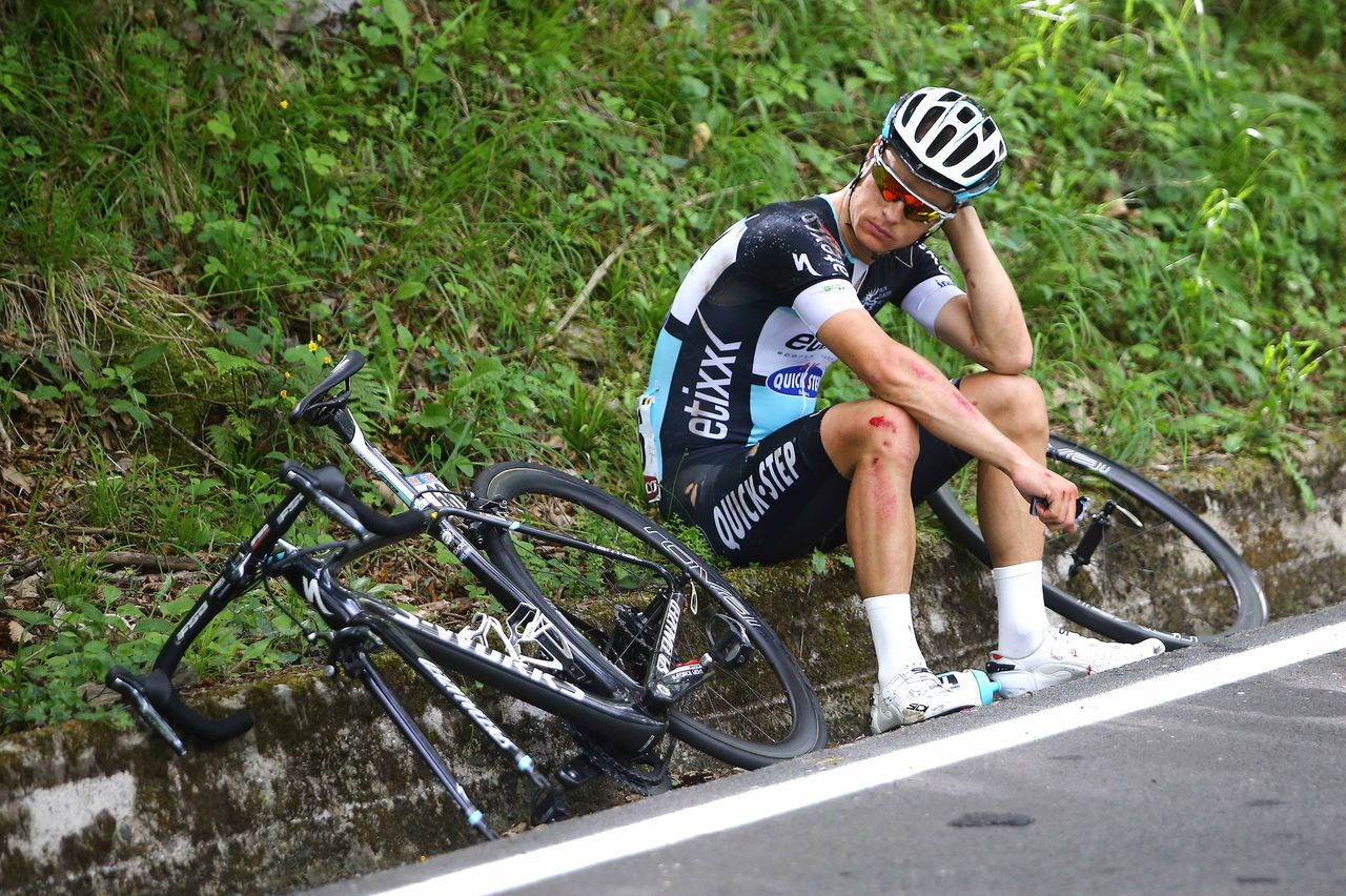 Gianni Meersman (Etixx-Quickstep) in no hurry after crashing on stage 3