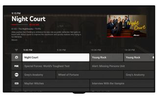 YouTube TV's redesigned Live tab displaying program information