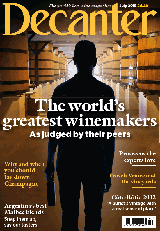 Decanter July 2015, Decanter magazine