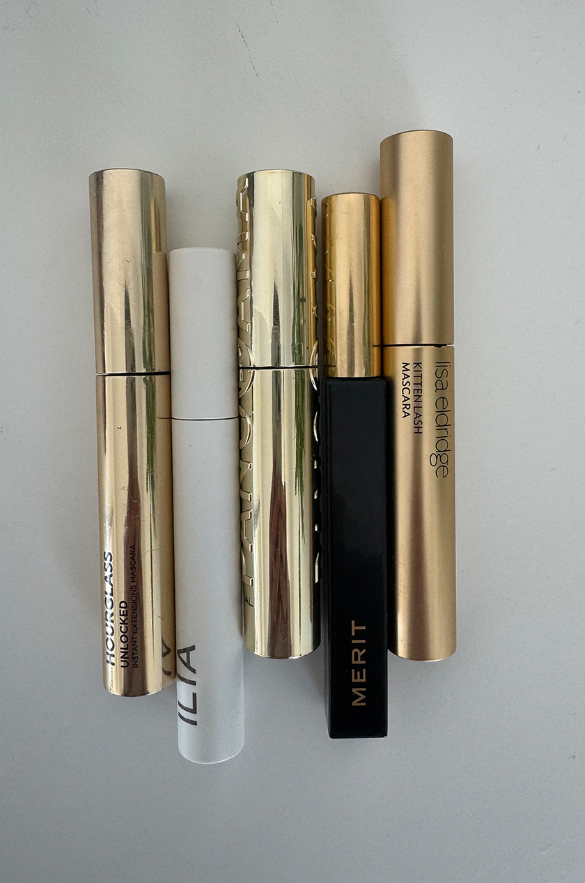 A photo of mascara tubes