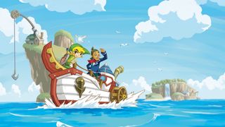 best Nintendo DS games – Link and Tetra sailing across the sea
