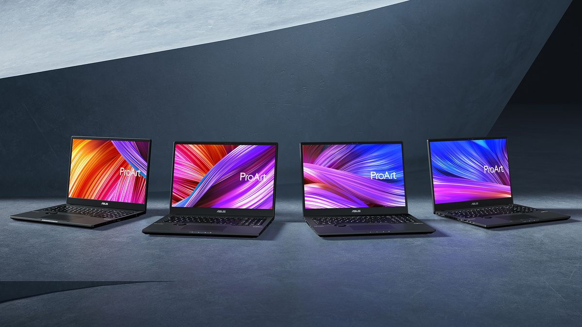 Asus OLED laptop displays