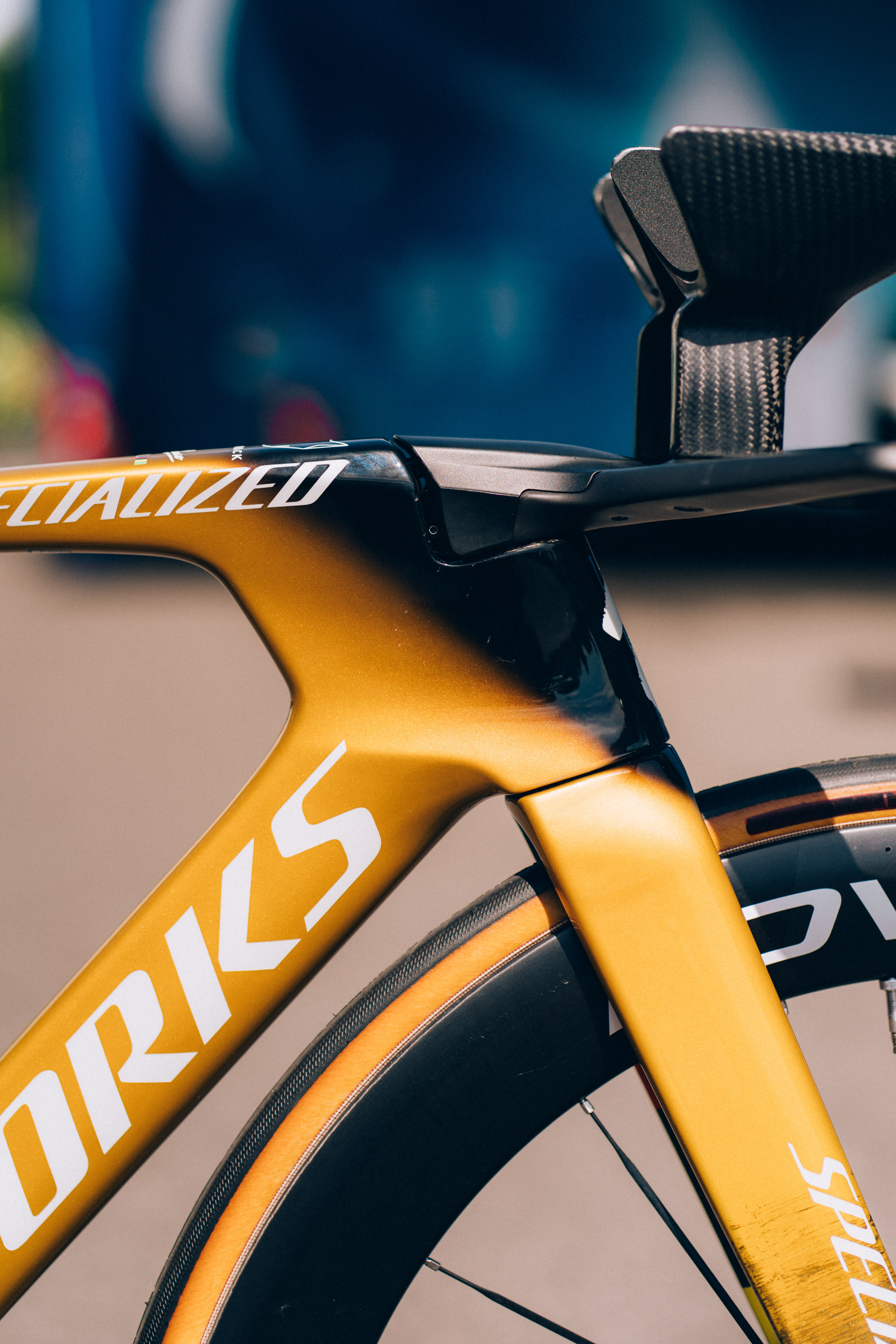 Remco Evenepoel's time trial bike