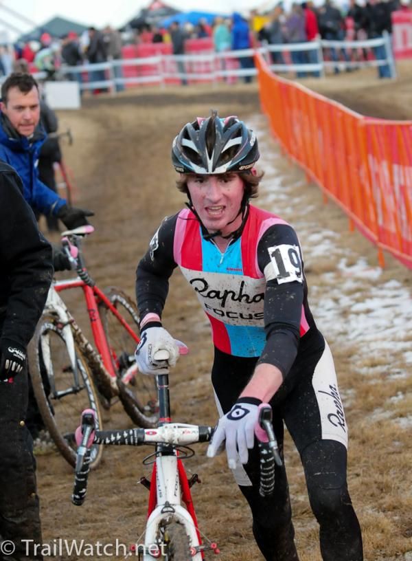 Zach McDonald earned best U23 rider and most aggressive on the day.