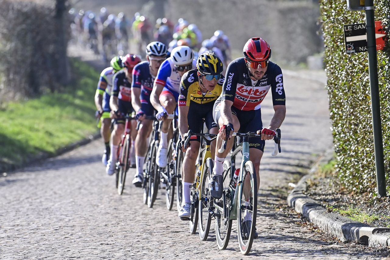 Le Samyn 2021 - 53rd Edition - Quaregnon - Dour 205,4 km - 02/03/2021 - John Degenkolb (GER - Lotto Soudal) - photo Peter De Voecht/PN/BettiniPhoto&Acirc;&copy;2021