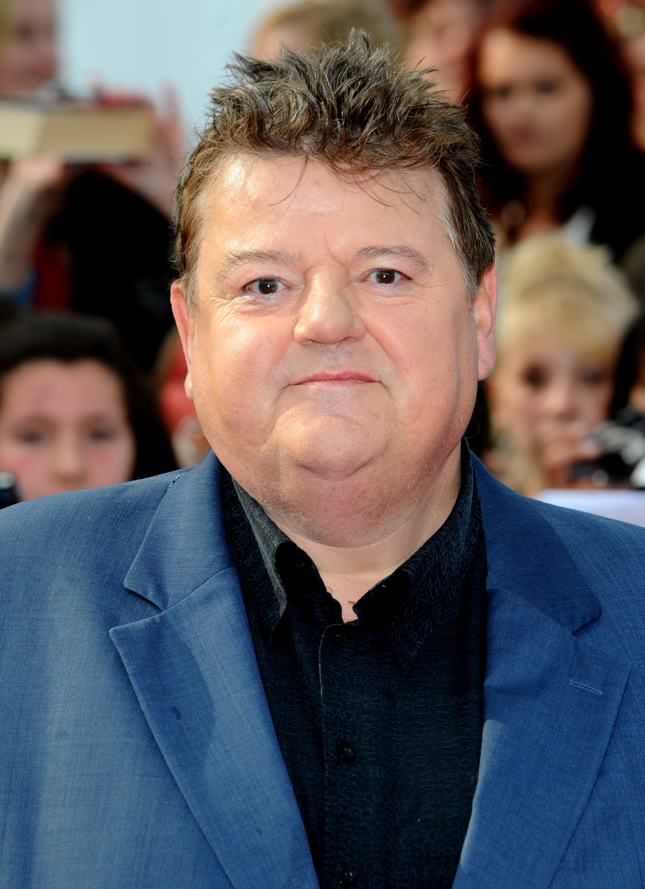 Robbie Coltrane attends Harry Potter and the Deathly Hallows: Part 2 London premiere in 2012