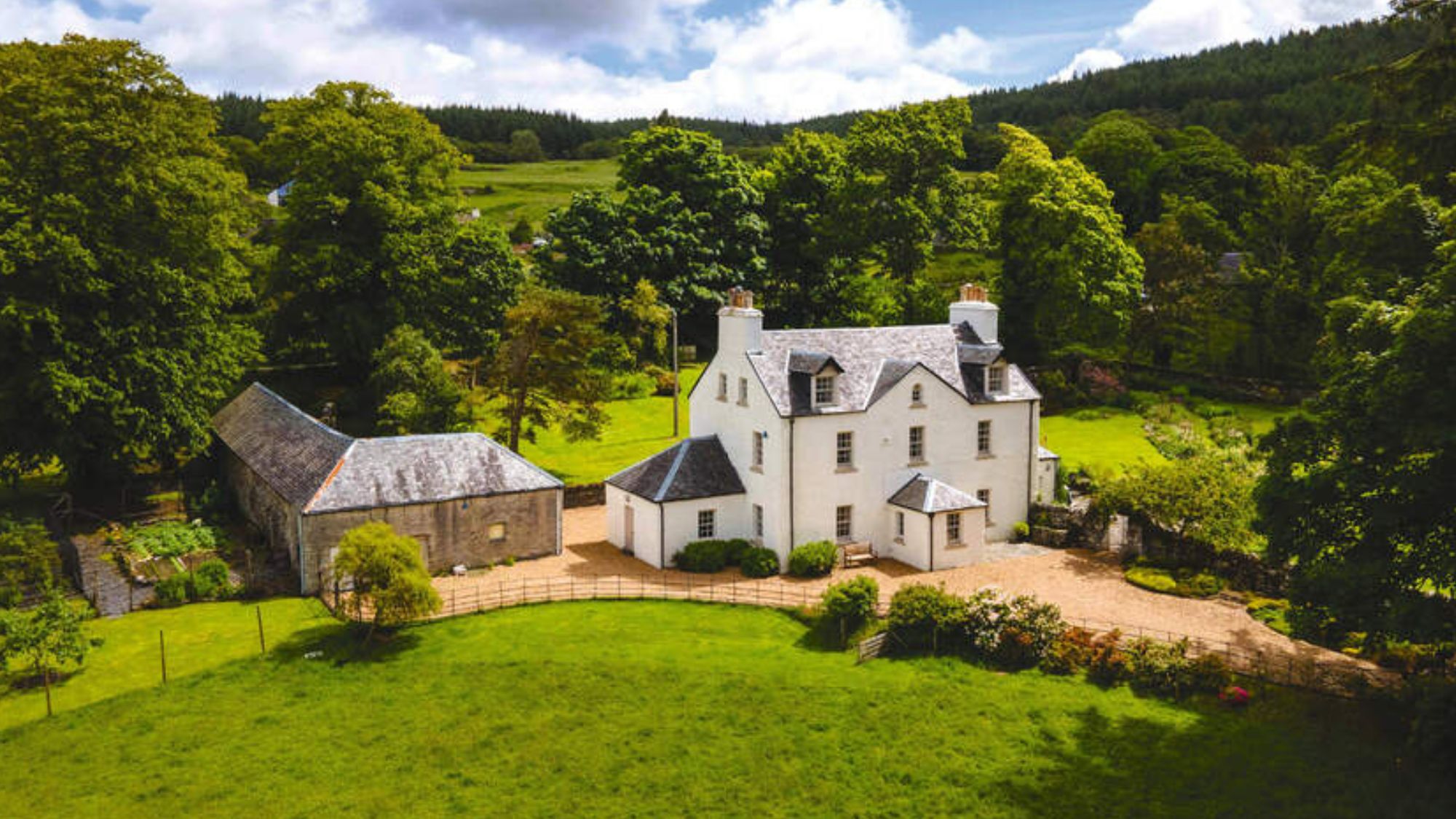 Argyll house with orchard