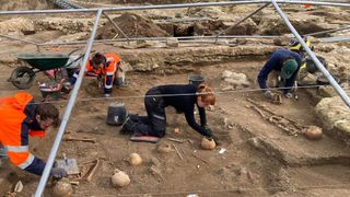 Excavations at the medieval Beaumont Abbey in France have revealed nearly 800 years of history before the French Revolution shut it down.
