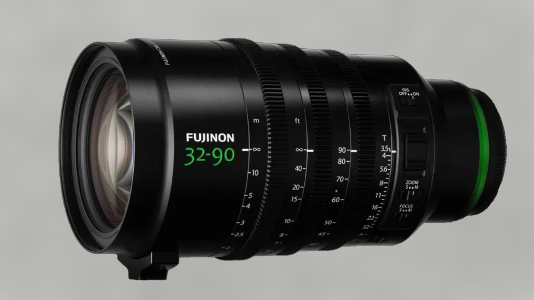 A black camera lens.