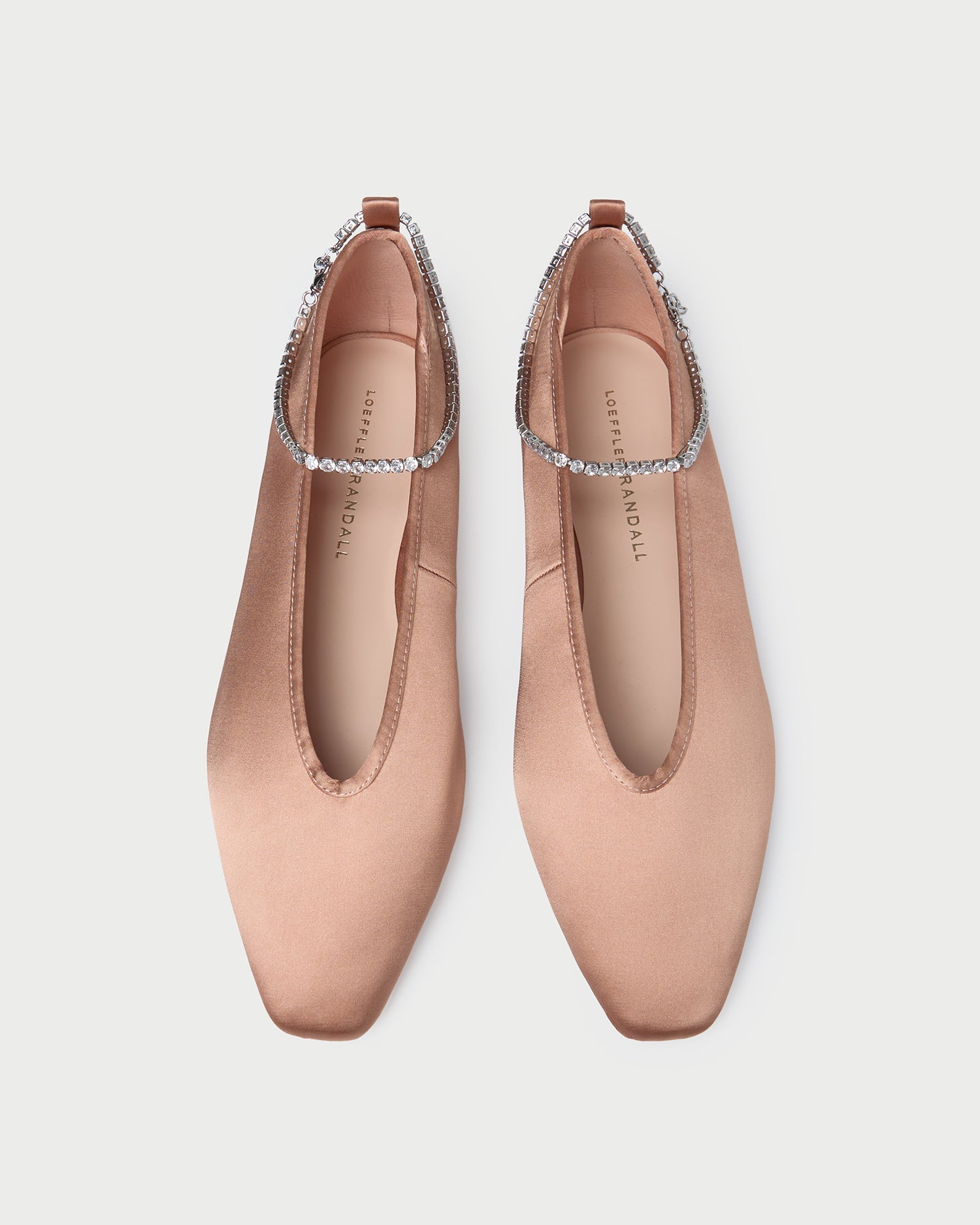 Emery Blush/crystal Ballet Flat - Blush / 5