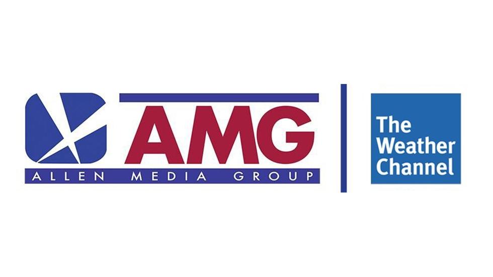 Allen Media Group and Weather Channel logos