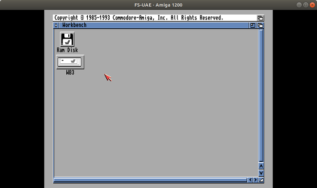 Amiga OS launchbar