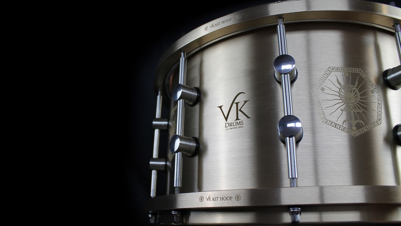 Ahead of the new Tool album's release, Danny Carey commissioned this custom drum from Sheffield-based VK Drums