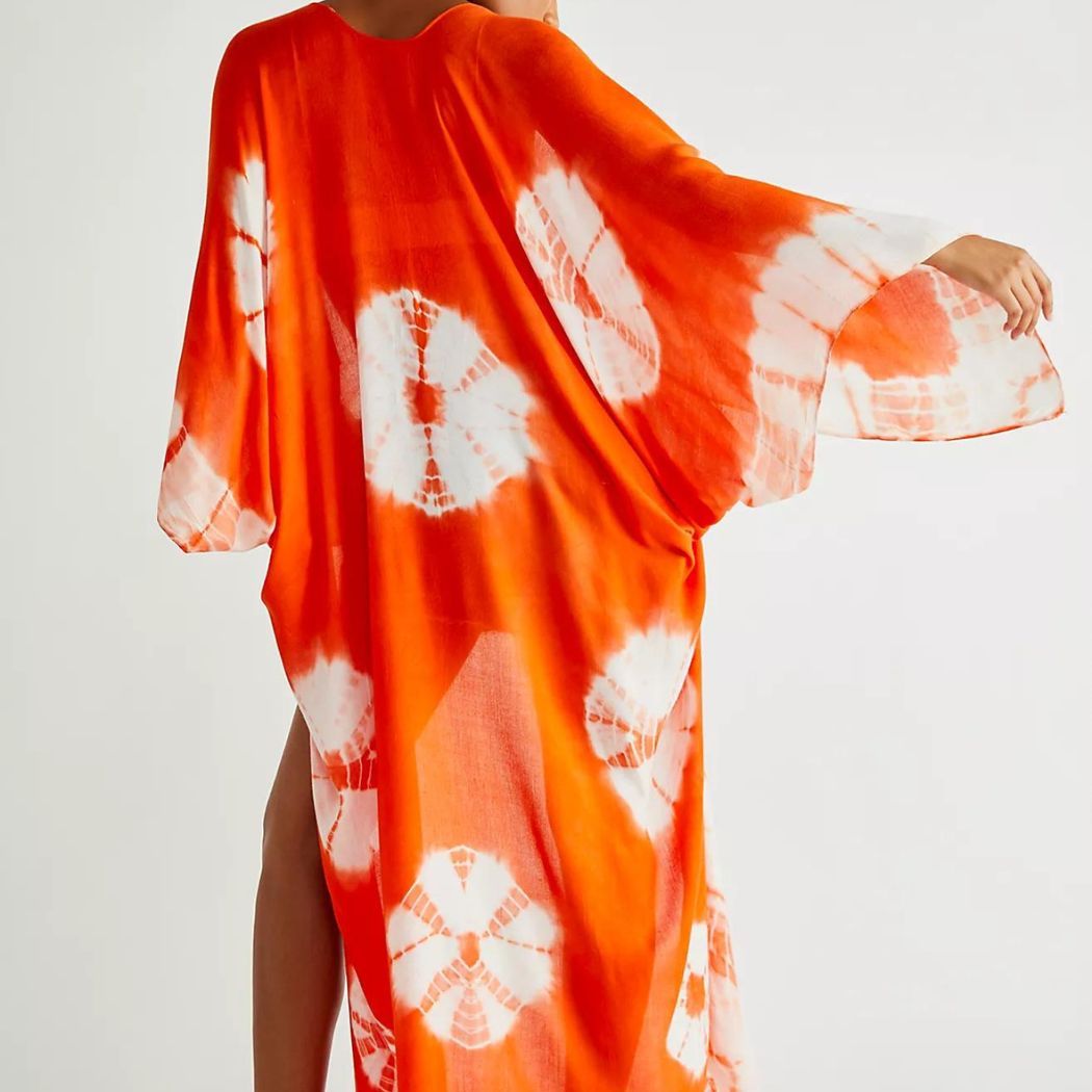 Free People Spellbound Tie Dye Kimono