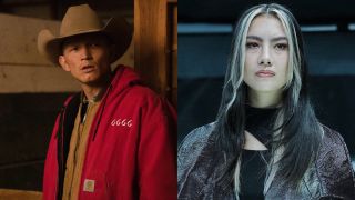 Jefferson White in Yellowstone and Adeline Rudolph in Resident Evil