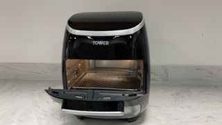 Tower Air Fryer Oven with the door open