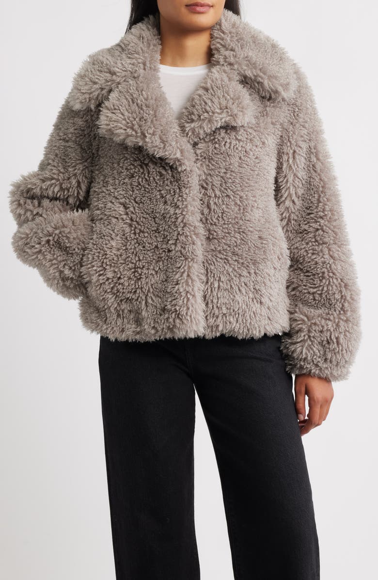 Short Faux Fur Jacket