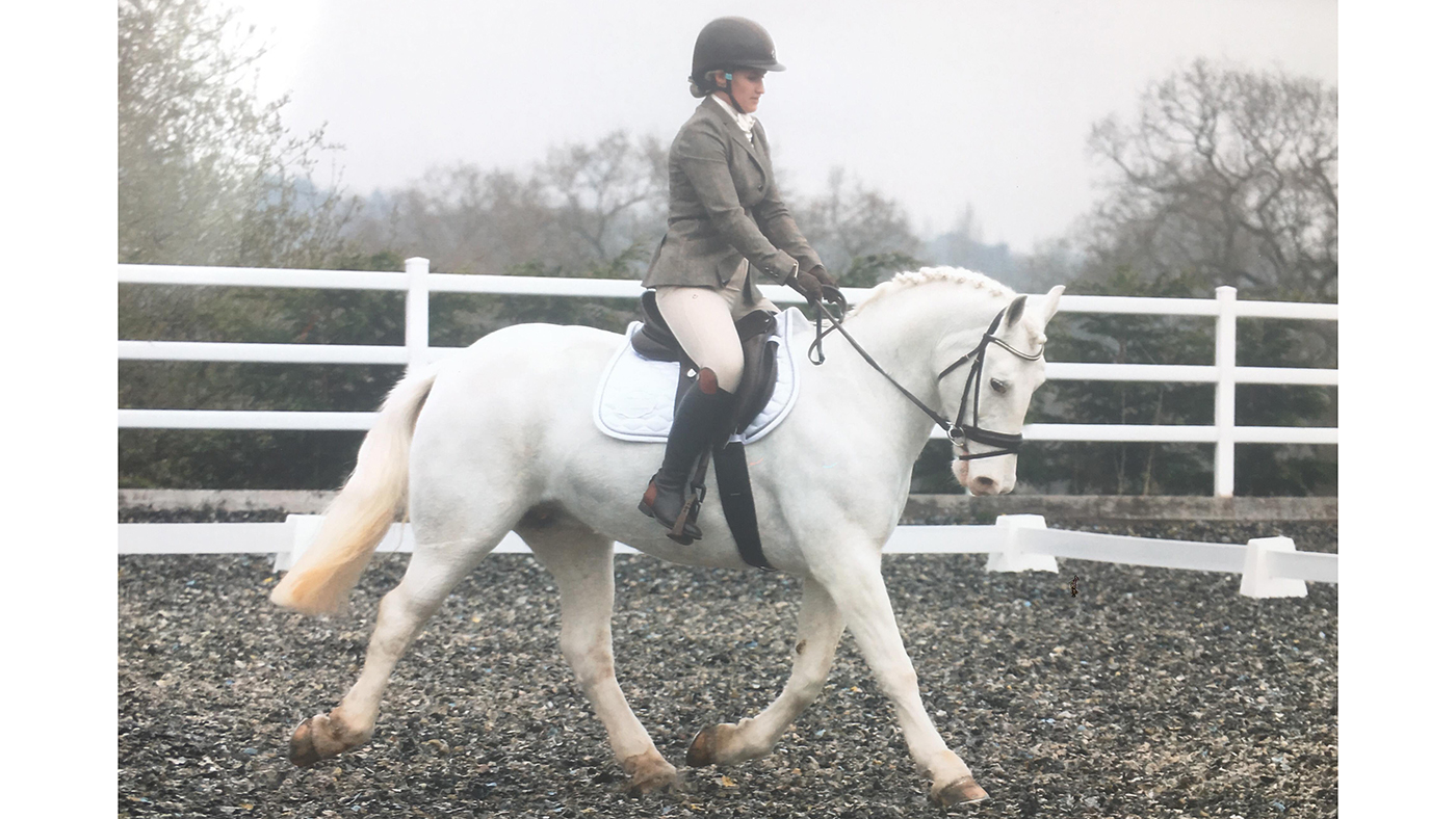 Photo Credit Top Shots Photography. Emily Clemett riding at a combined training competition