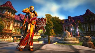 WoW SoD Phase 2 - a paladin in Stormwind City