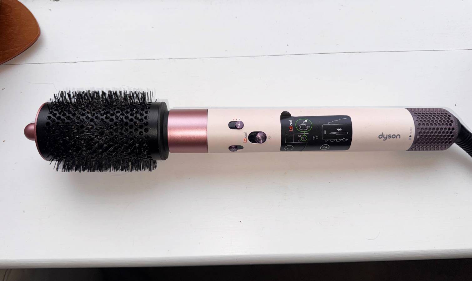 Dyson Airwrap i.d Curly + Coily with blow out brush attachment