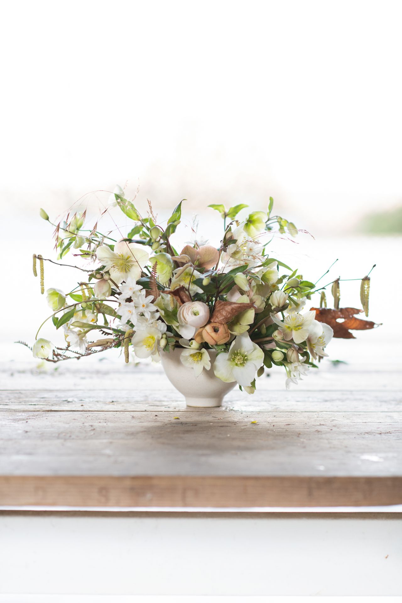 Winter flower arrangement