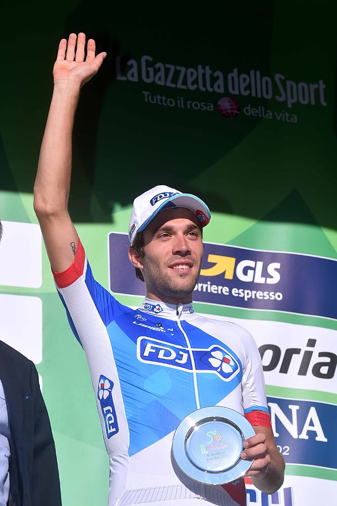 Thibaut Pinot (FDJ) takes third place