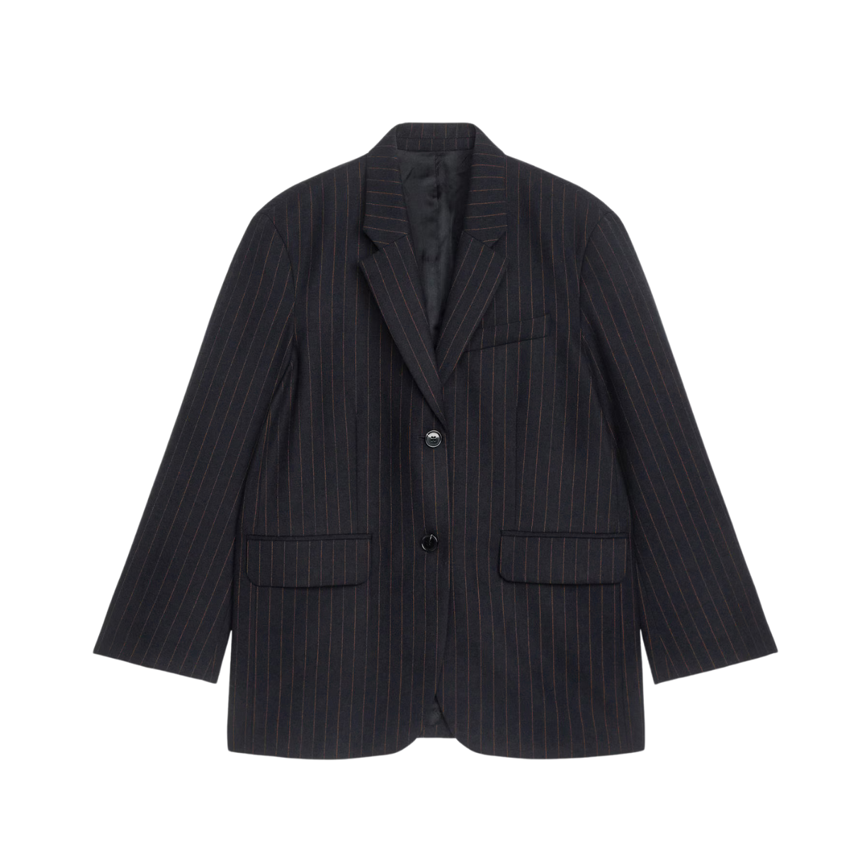 Single-Breasted Blazer – Dark Blue – Women – Arket Gb