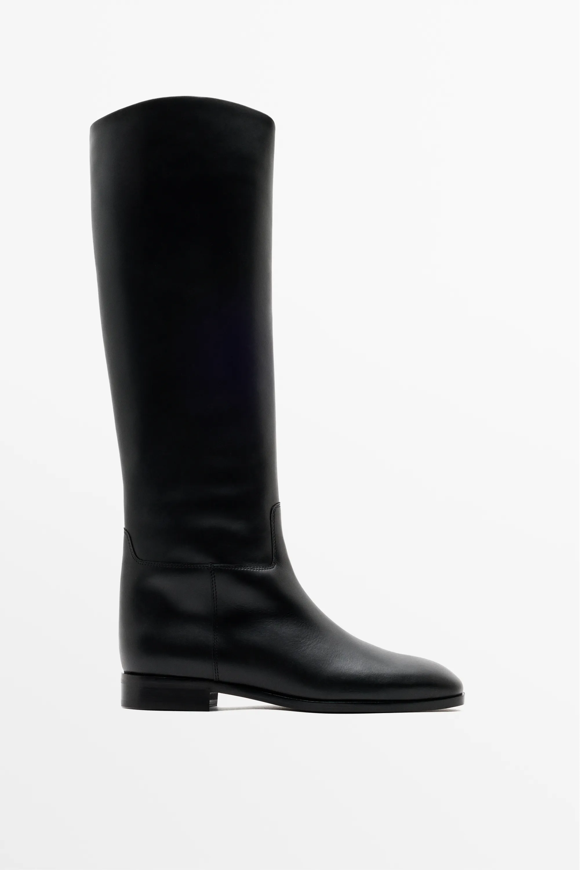 Massimo Dutti, Knee-High Leather Boots
