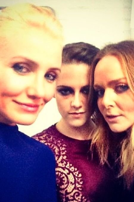 Cameron Diaz, Kristen Stewart and Stella McCartney