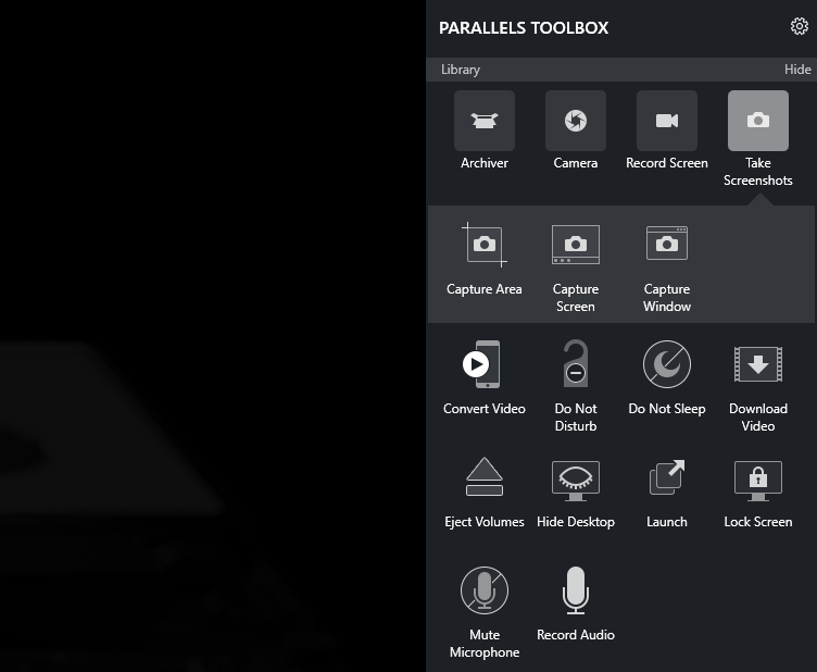 Parallels Toolbox
