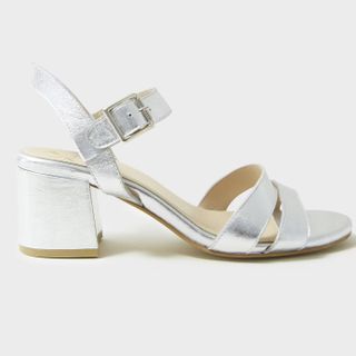 M&S Leather Block Heel Sandals