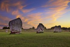 Avebury stone circle, Wiltshire.