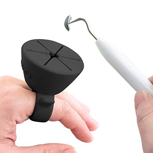 Tweexy Craft Vinyl Weeding Scrap Collector Ring | Weeding Tools for Vinyl Heat Transfer, Htv Crafting &amp;amp; Adhesive Paper Sheets Holder | Portable Heat Press Accessories and Supplies (midnight)