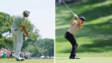 7 Best Ball Striking Tips Ever! Scottie Scheffler and Xander Schauffele during the golf swing