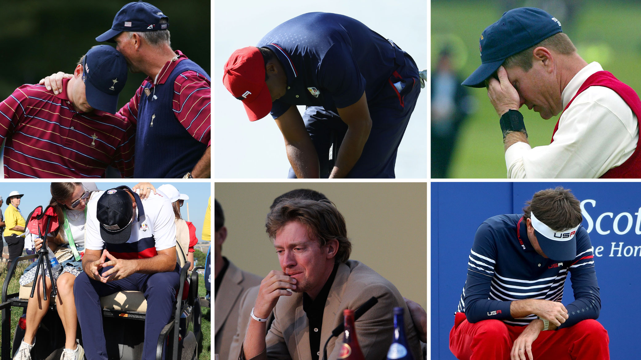 USA suffer defeats in the Ryder Cup on European soil