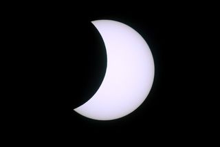 Partial Eclipse near Penzance, England