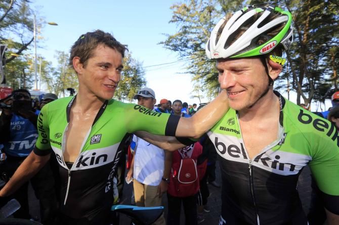 Theo Bos and Belkin have been in dominant form at the Tour de Langkawi.