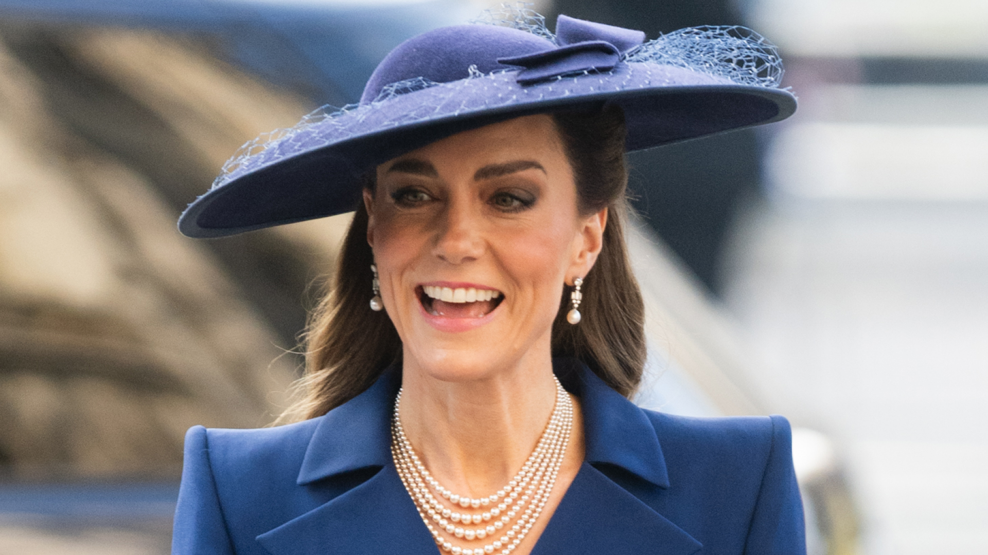 Kate Middleton and Prince William at the Commonwealth Day Service at Westminster Abbey on March 9, 2026 in London, England