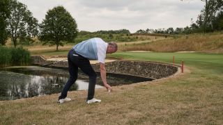 A Fellow Golfer Dropped A Ball From Well Below Knee Height And Then Played A Shot. What Should Have Happened Next?