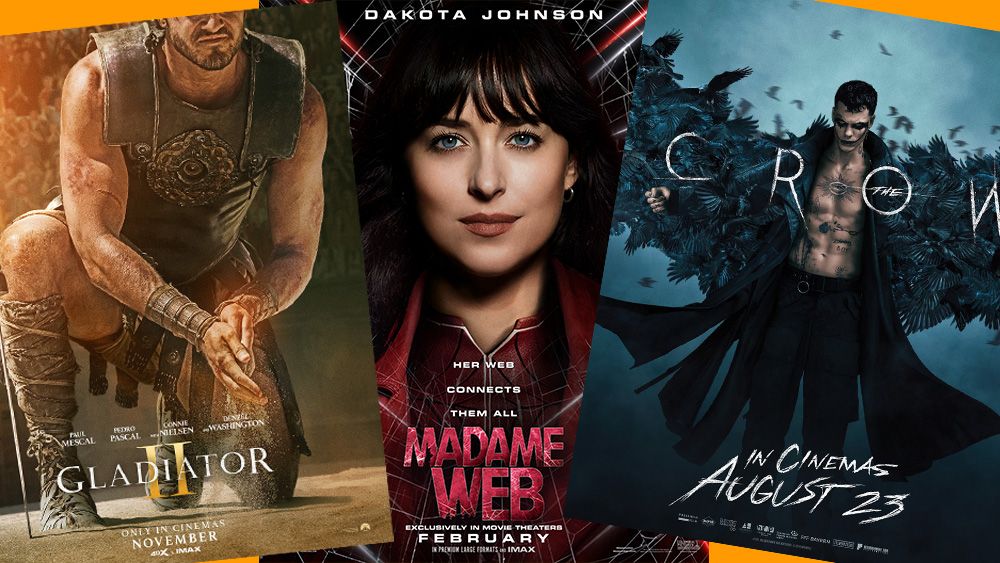 Three of the worst movie posters of 2024