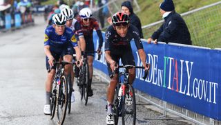 Egan Bernal on the attack on stage six of the Giro d'Italia 2021
