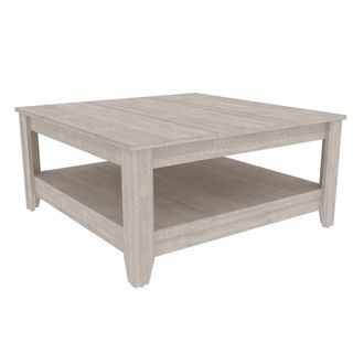 Grey wooden coffee table