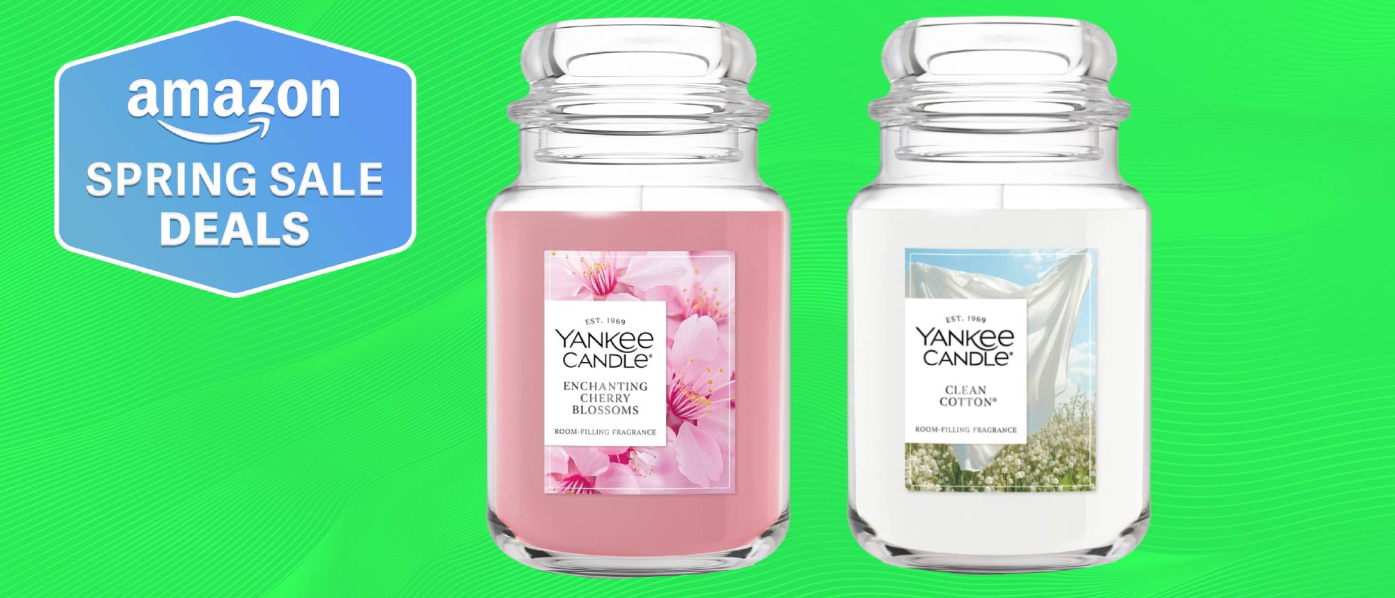 Yankee Candle scented candles