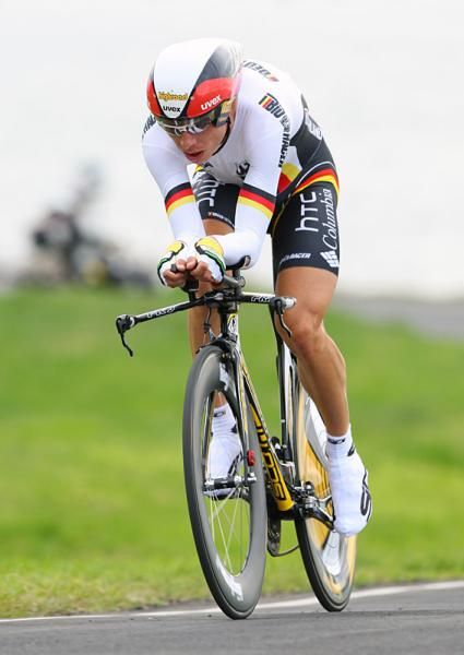 Tony Martin (Germany) finished the day in third place.