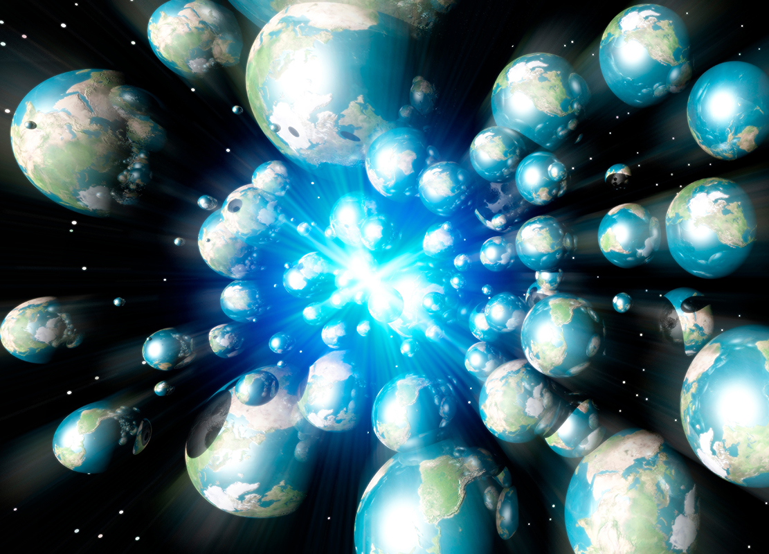 Parallel Universes Theories & Evidence Space