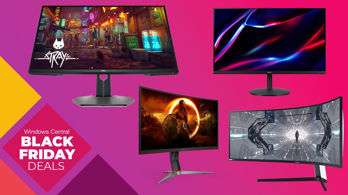 BEST deals on Black Friday 2022 gaming monitors Windows Central